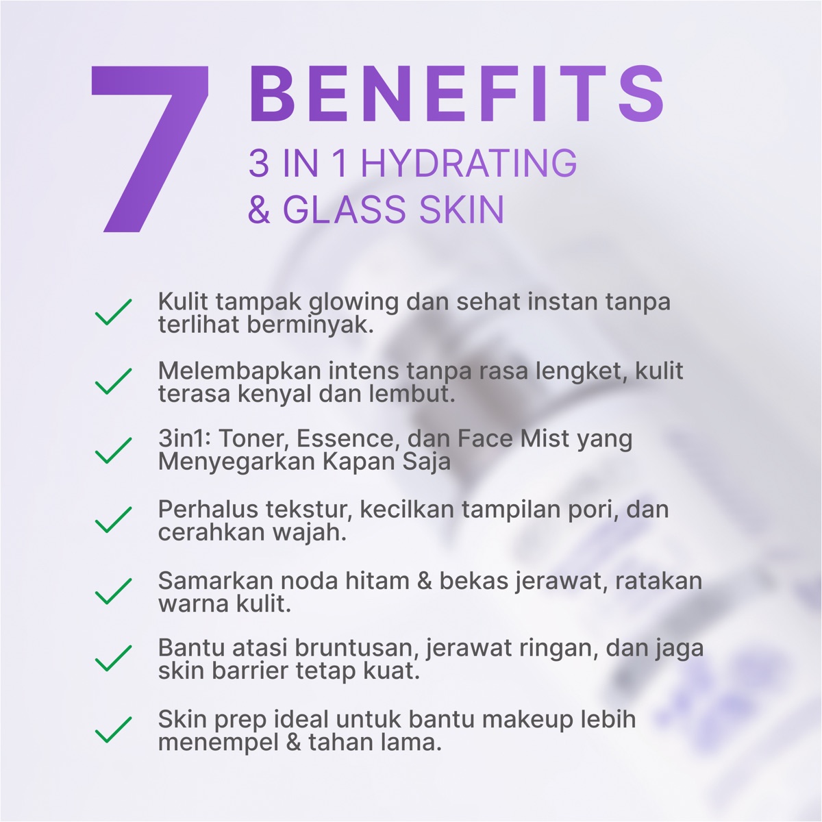 Ozzaskin 3 in 1 Hydrating & Glass Skin foto 7