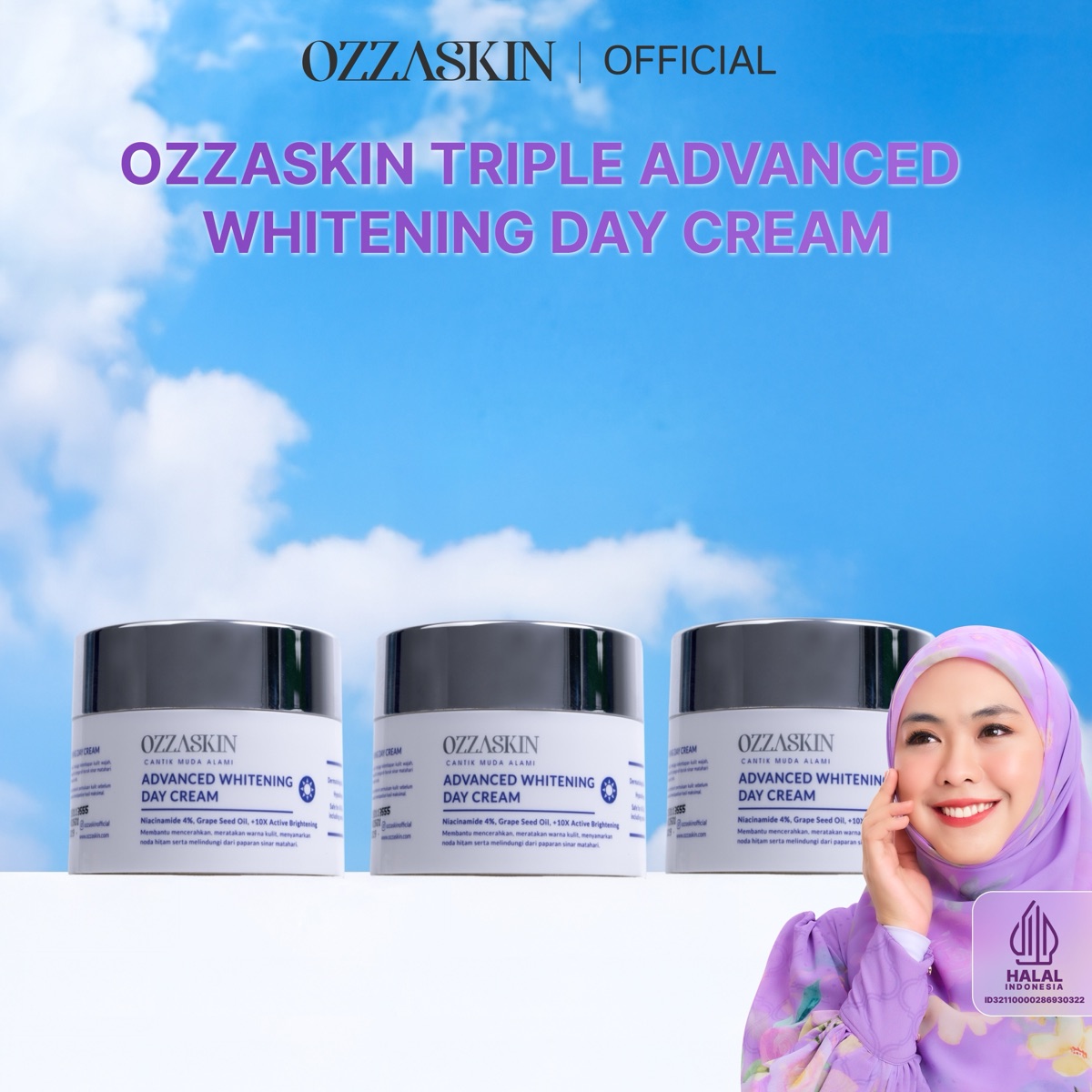 Ozzaskin Advanced Whitening Day Cream foto 1