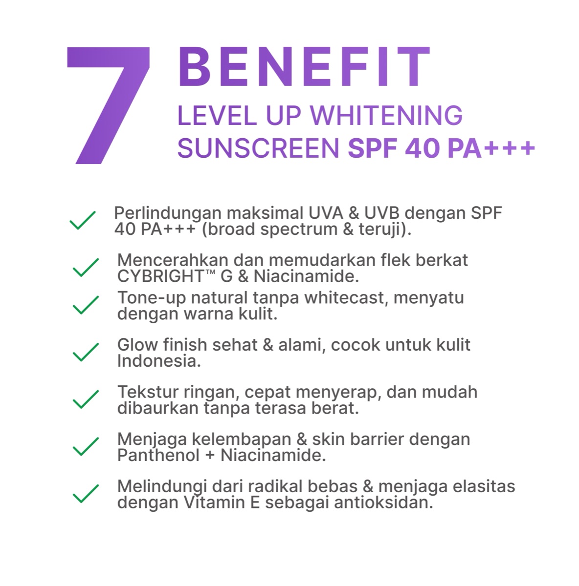 Ozzaskin Level Up Whitening Sunscreen foto 3