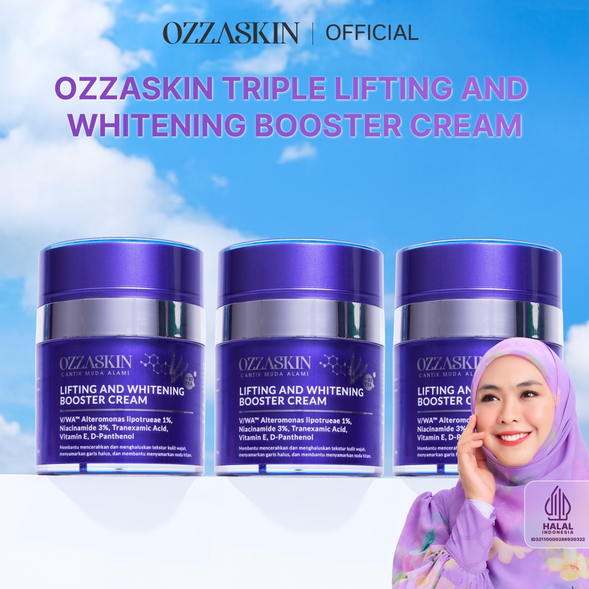 Ozzaskin Lifting & Whitening Booster Cream foto 1