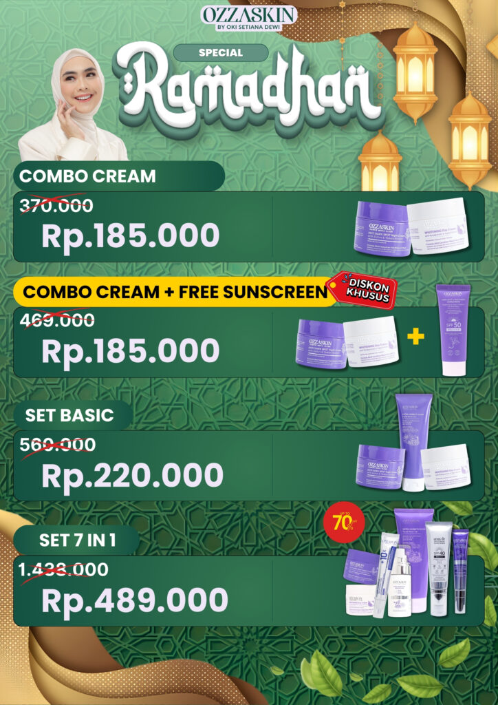 Sunscreen Ozzaskin, Flek Hitam, Dark Spot, Ozzaskin